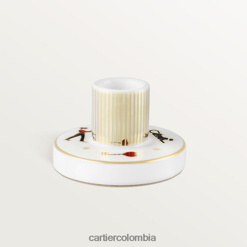 arte de vivir en casa Cartier candelabro diábolo elegante V0HXJN1639