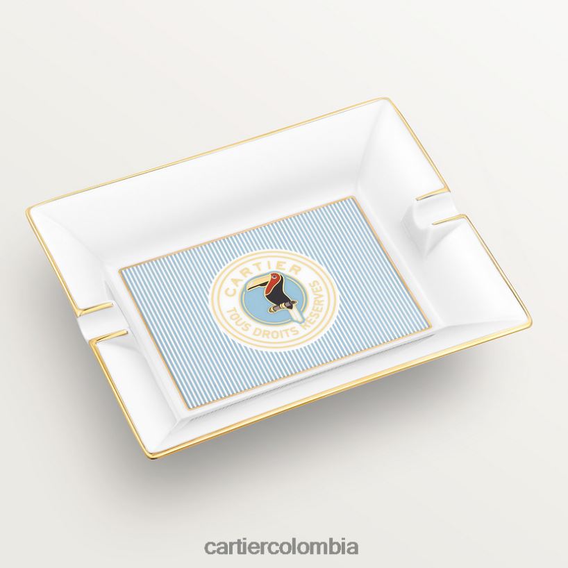arte de vivir en casa Cartier cenicero de personajes elegante V0HXJN1671