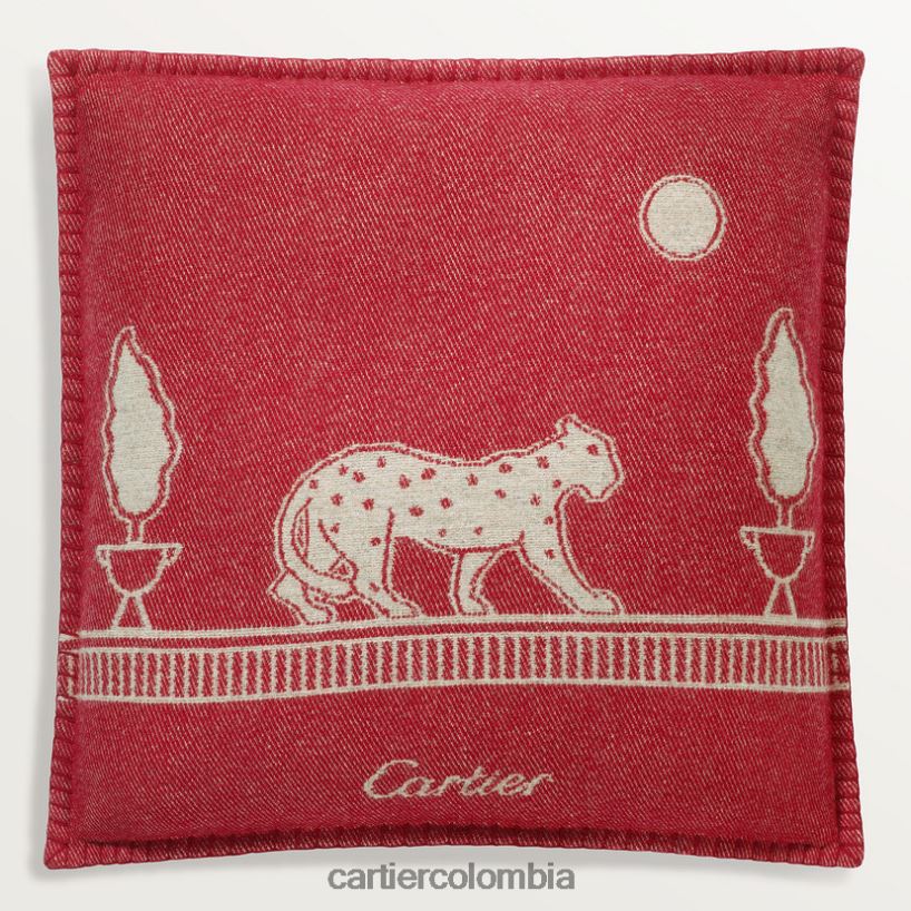 arte de vivir en casa Cartier cojín pantera elegante V0HXJN1616