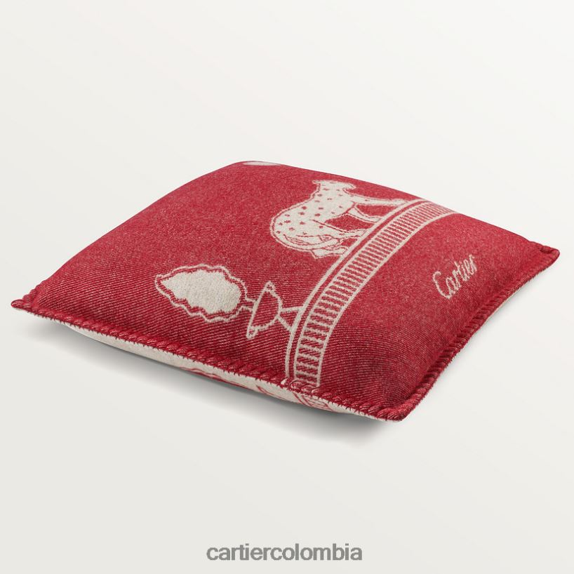 arte de vivir en casa Cartier cojín pantera elegante V0HXJN1616