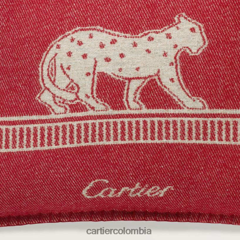 arte de vivir en casa Cartier cojín pantera elegante V0HXJN1616