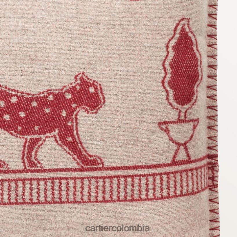 arte de vivir en casa Cartier cojín pantera elegante V0HXJN1616