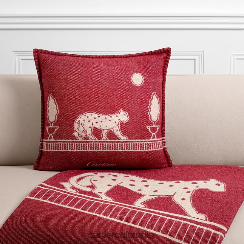 arte de vivir en casa Cartier cojín pantera elegante V0HXJN1616
