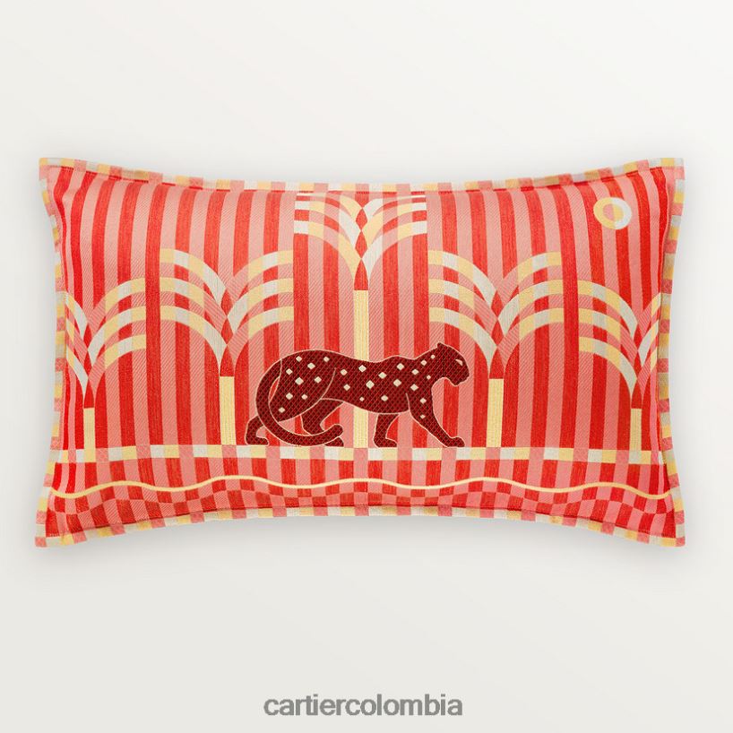 arte de vivir en casa Cartier cojín pantera elegante V0HXJN1658