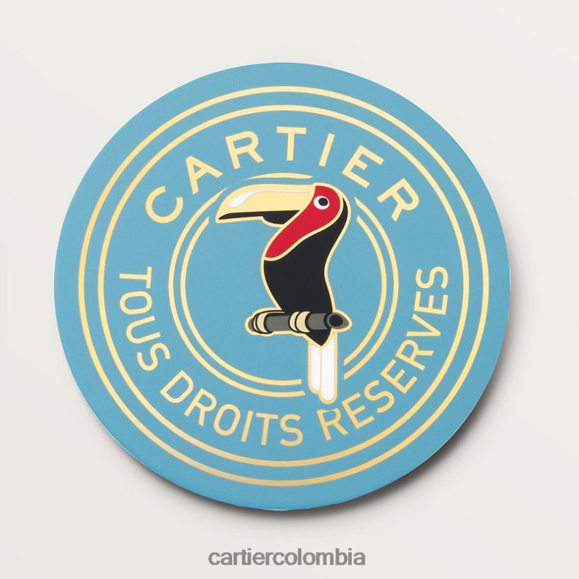 arte de vivir en casa Cartier conjunto de posavasos de seis personajes elegante V0HXJN1668