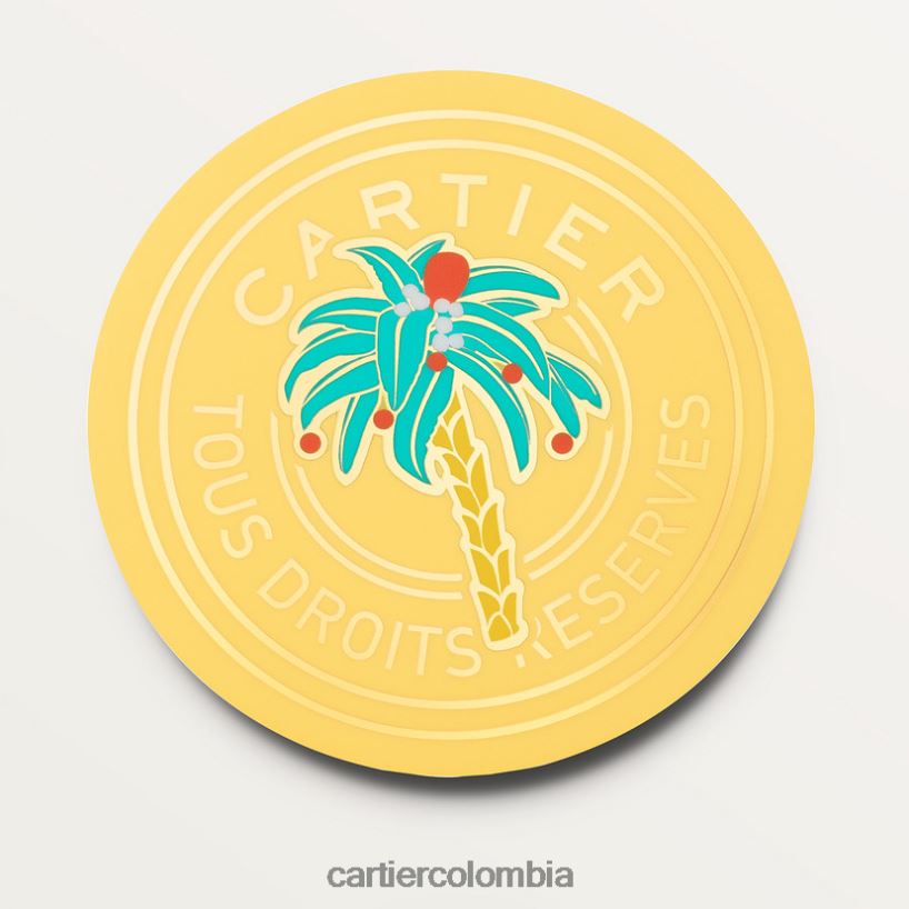 arte de vivir en casa Cartier conjunto de posavasos de seis personajes elegante V0HXJN1668