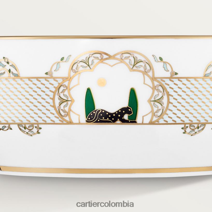 arte de vivir en casa Cartier juego de dos cuencos de pantera elegante V0HXJN1632