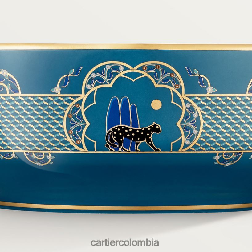 arte de vivir en casa Cartier juego de dos cuencos de pantera elegante V0HXJN1647