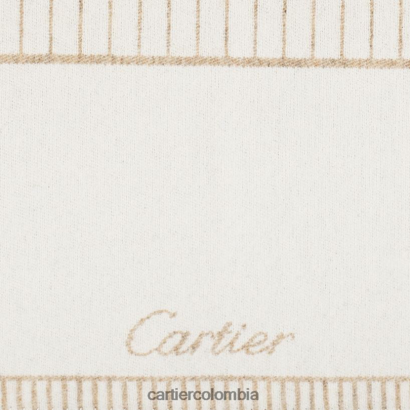 arte de vivir en casa Cartier manta pantera elegante V0HXJN1645