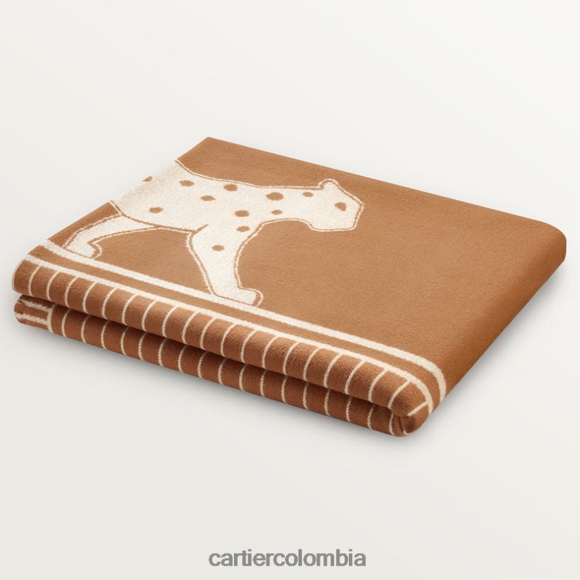 arte de vivir en casa Cartier manta pantera elegante V0HXJN1679