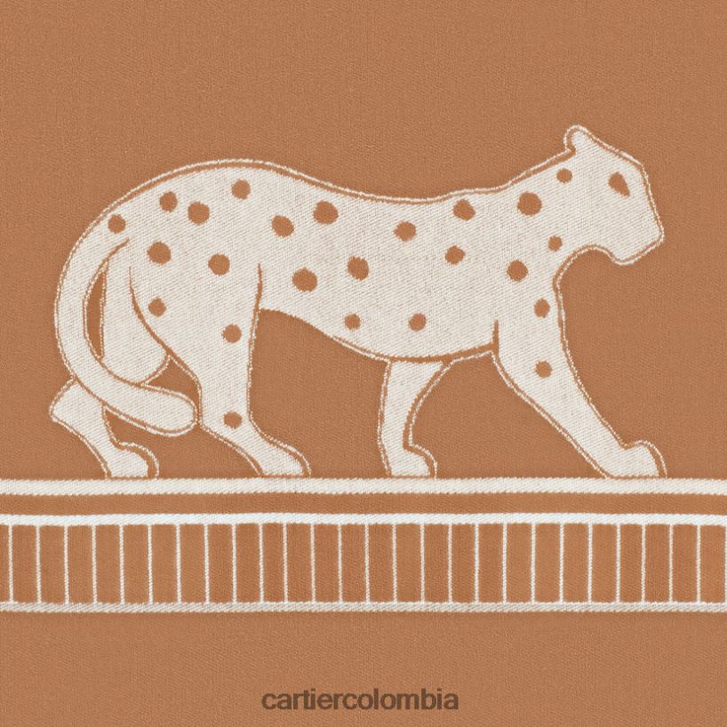 arte de vivir en casa Cartier manta pantera elegante V0HXJN1679