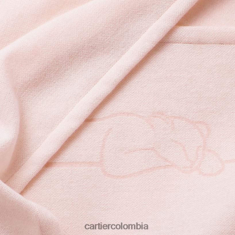 arte de vivir en casa Cartier manta de pantera bebé elegante V0HXJN1684