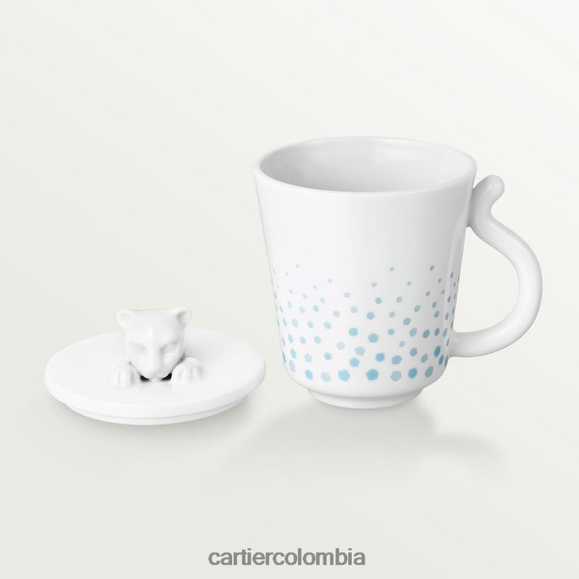 arte de vivir en casa Cartier taza de pantera bebé elegante V0HXJN1686