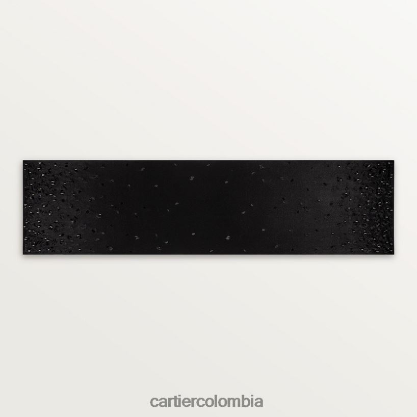 accesorios Cartier Estola negra bordada con pantera elegante V0HXJN1324
