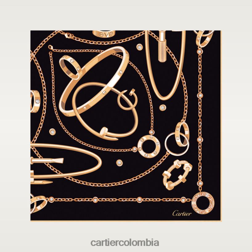 accesorios Cartier bufanda elegante V0HXJN1306