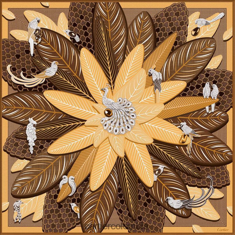 accesorios Cartier bufanda elegante V0HXJN1350