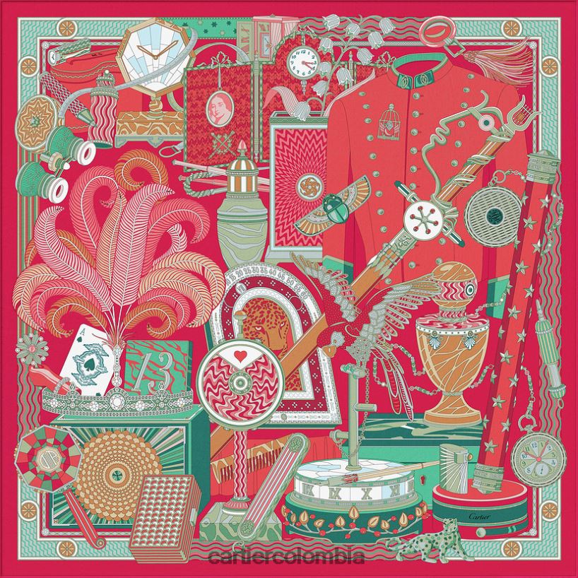 accesorios Cartier motivo archivos cuadrado 90 elegante V0HXJN1326