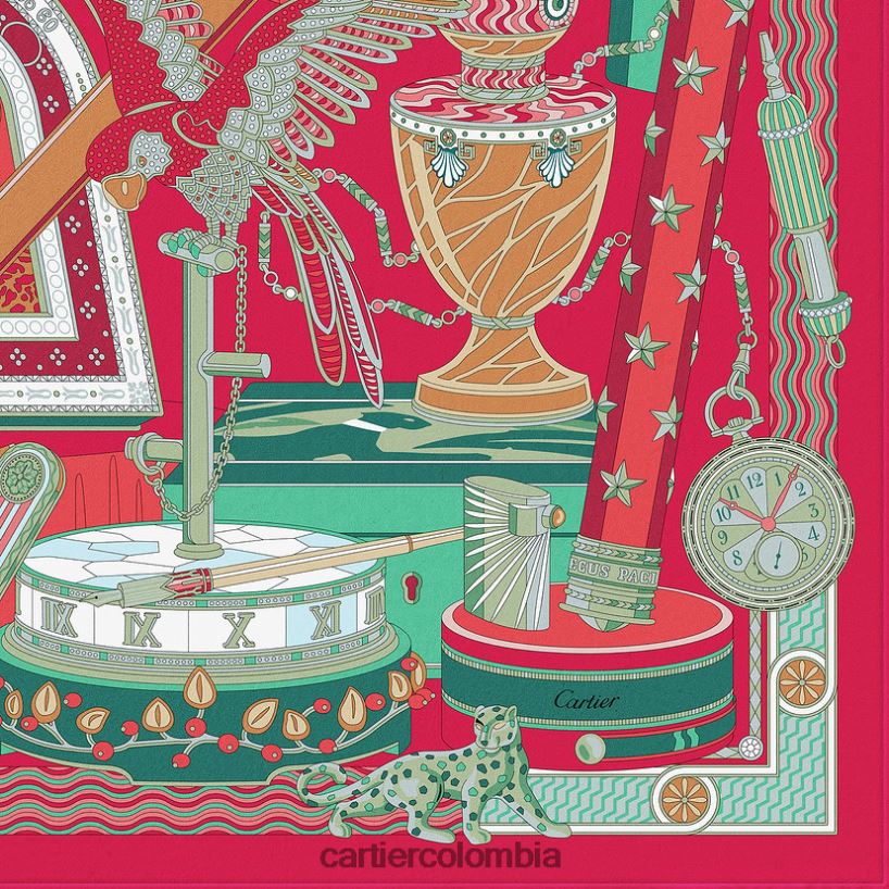 accesorios Cartier motivo archivos cuadrado 90 elegante V0HXJN1326