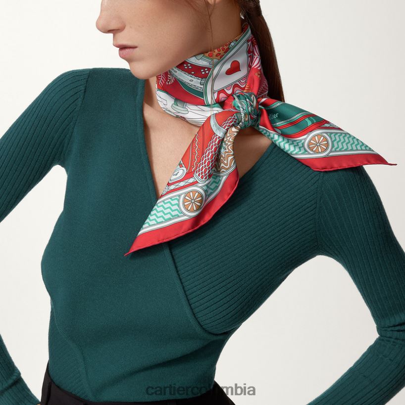 accesorios Cartier motivo archivos cuadrado 90 elegante V0HXJN1326