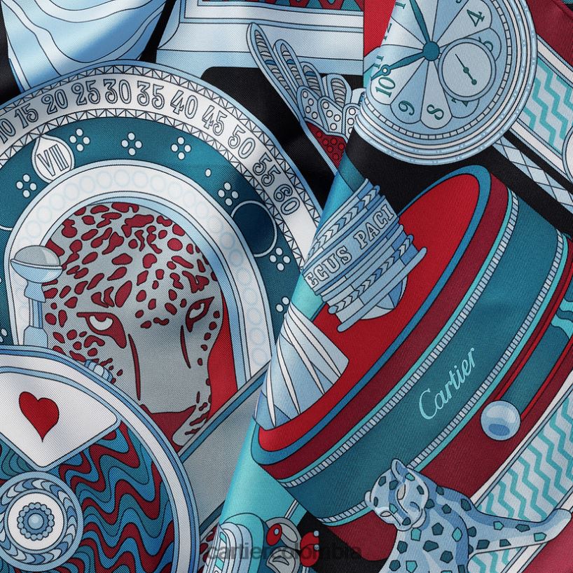 accesorios Cartier motivo archivos cuadrado 90 elegante V0HXJN1334