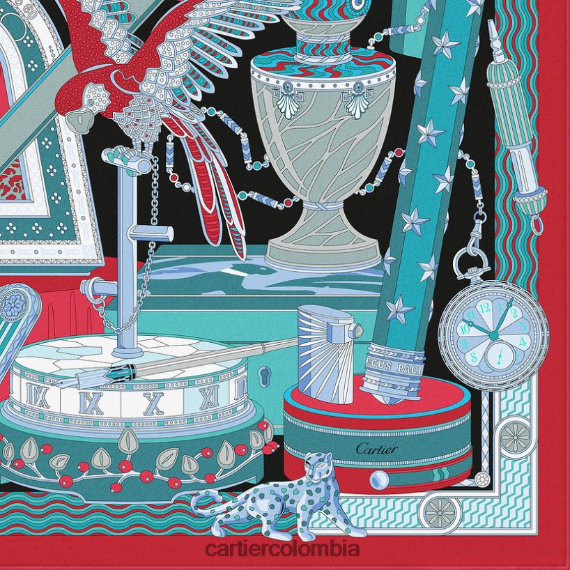 accesorios Cartier motivo archivos cuadrado 90 elegante V0HXJN1334