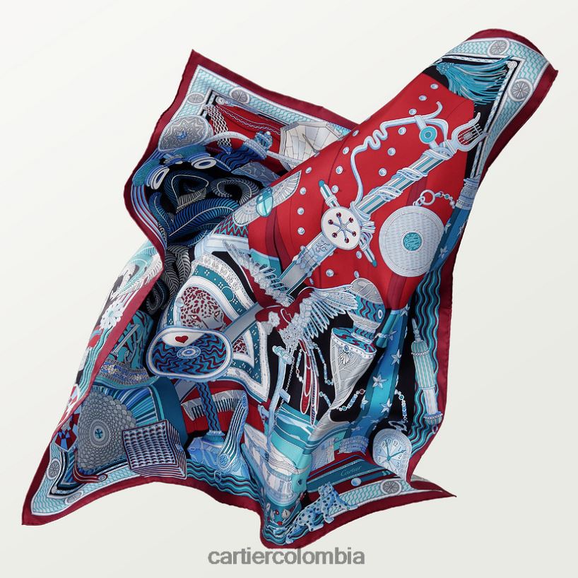 accesorios Cartier motivo archivos cuadrado 90 elegante V0HXJN1334