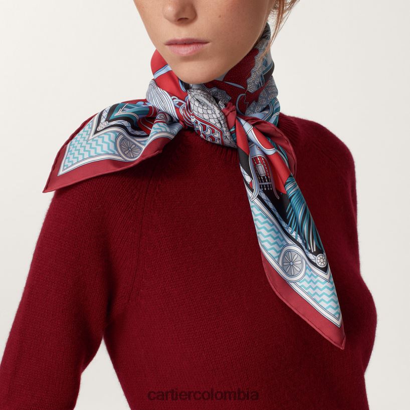 accesorios Cartier motivo archivos cuadrado 90 elegante V0HXJN1334