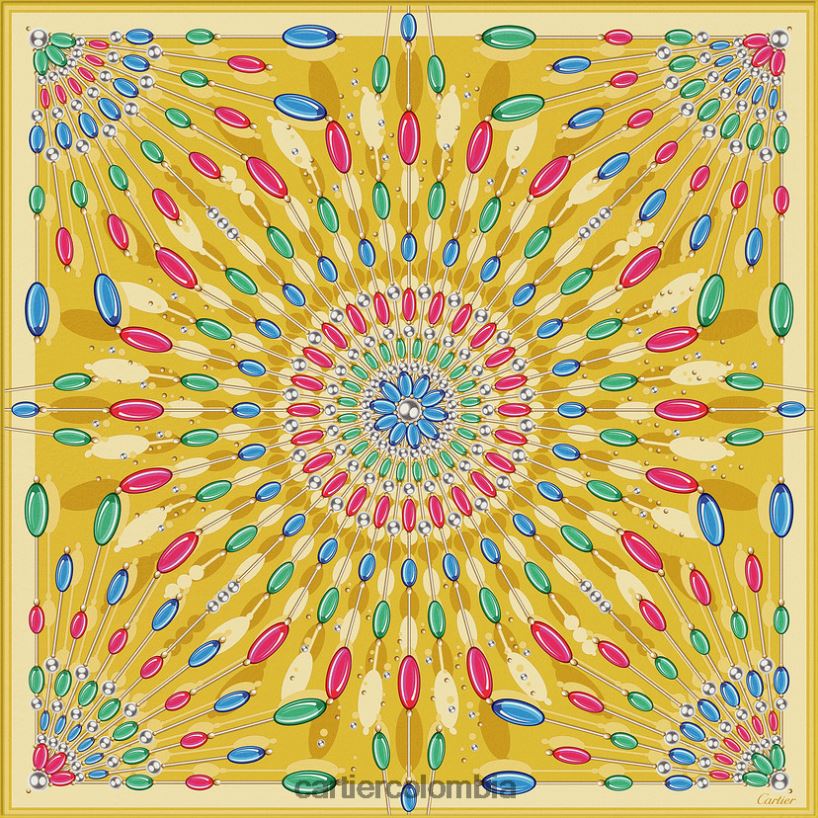 accesorios Cartier tutti frutti cuadrado 90 elegante V0HXJN1319