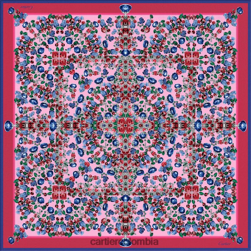accesorios Cartier tutti frutti cuadrado 90 elegante V0HXJN1340