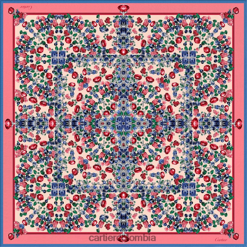 accesorios Cartier tutti frutti cuadrado 90 elegante V0HXJN1348