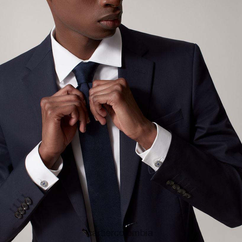 accesorios Cartier gemelos con logo doble c plateado elegante V0HXJN1433