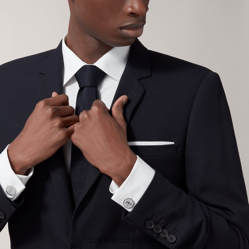 accesorios Cartier gemelos con motivo de aeronauta santos elegante V0HXJN1404