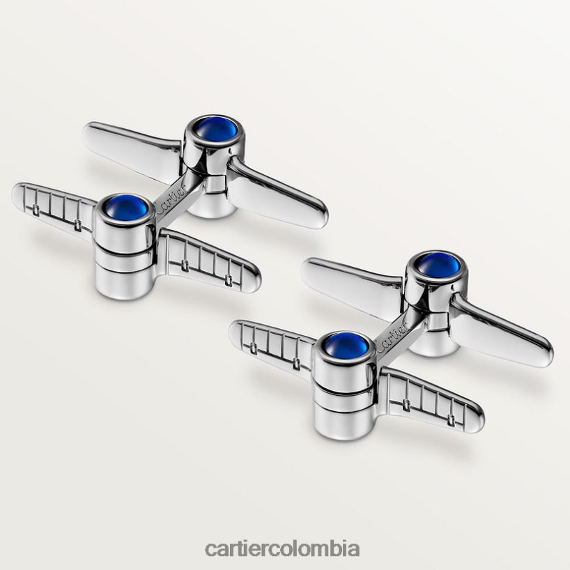 accesorios Cartier gemelos santos biplano elegante V0HXJN1453