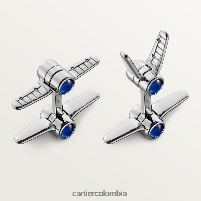 accesorios Cartier gemelos santos biplano elegante V0HXJN1453