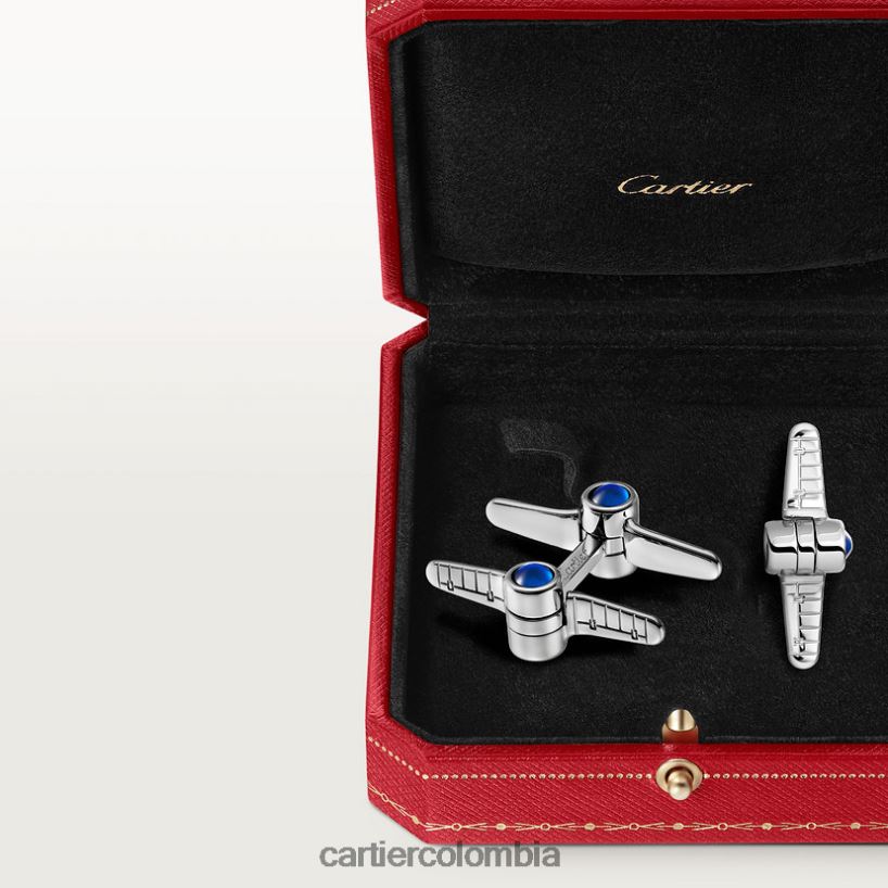 accesorios Cartier gemelos santos biplano elegante V0HXJN1453