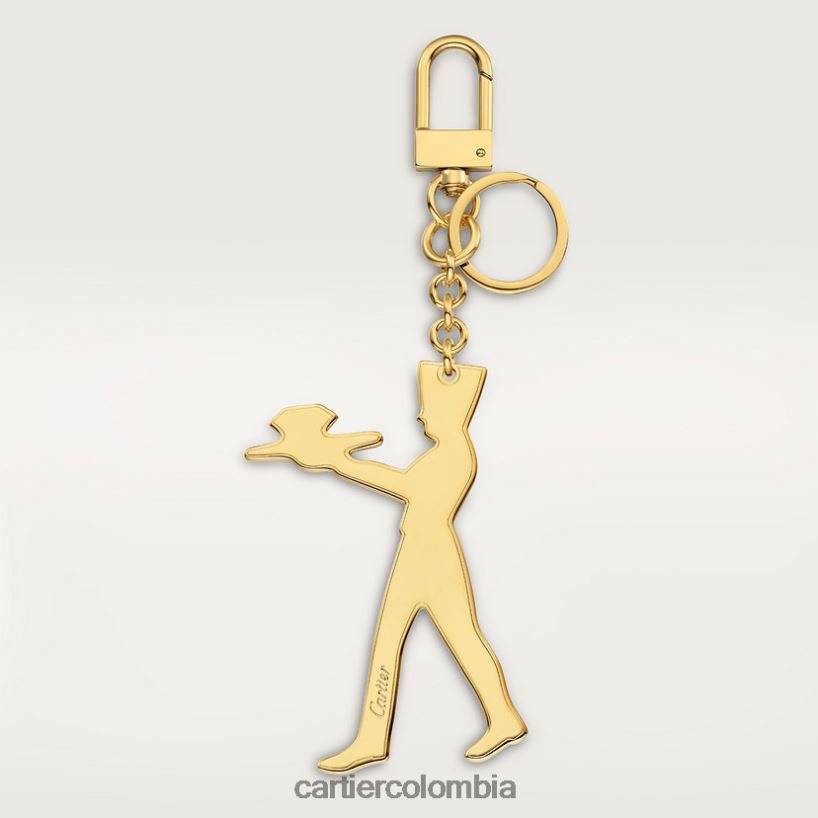 accesorios Cartier llavero diábolo con motivo de botones elegante V0HXJN1494