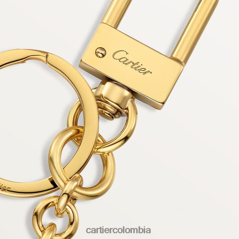 accesorios Cartier llavero diábolo con motivo de sello de pantera elegante V0HXJN1488