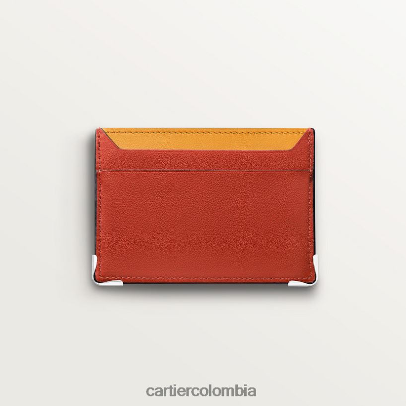 accesorios Cartier Must pequeños artículos de cuero, cartera compacta. elegante V0HXJN1119