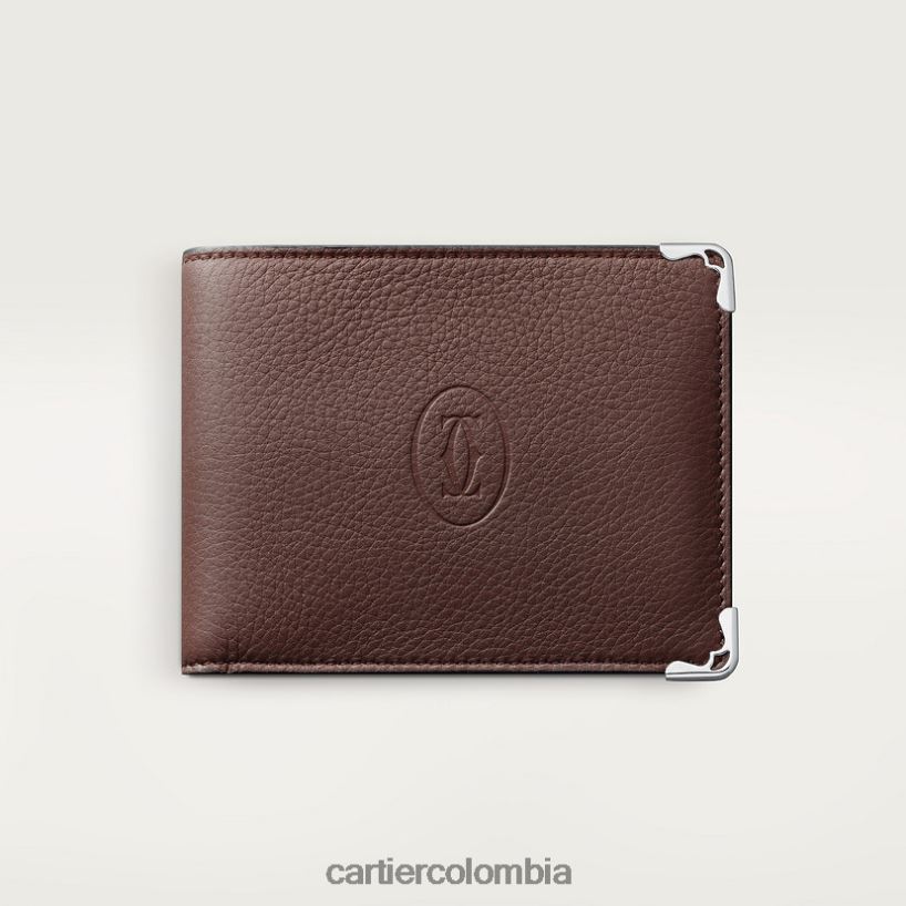 accesorios Cartier Must pequeños artículos de cuero, cartera compacta. elegante V0HXJN1196