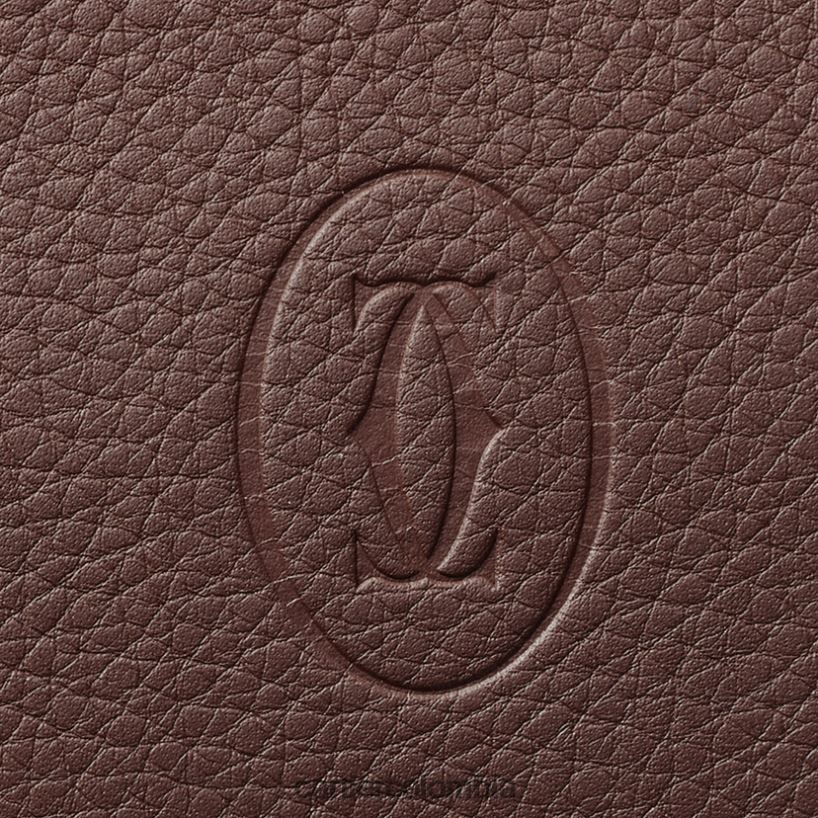 accesorios Cartier Must pequeños artículos de cuero, cartera compacta. elegante V0HXJN1196