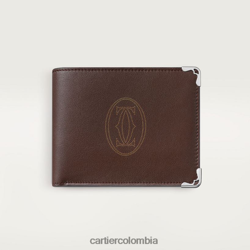 accesorios Cartier Must pequeños artículos de cuero, cartera compacta. elegante V0HXJN1273