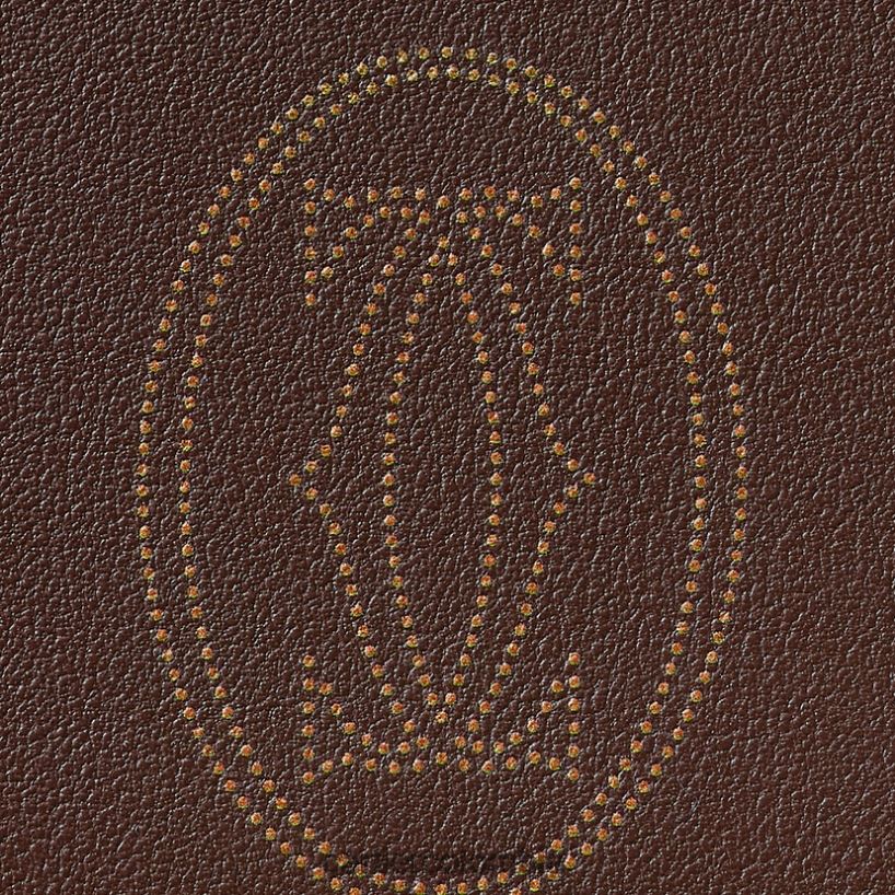 accesorios Cartier Must pequeños artículos de cuero, cartera compacta. elegante V0HXJN1273