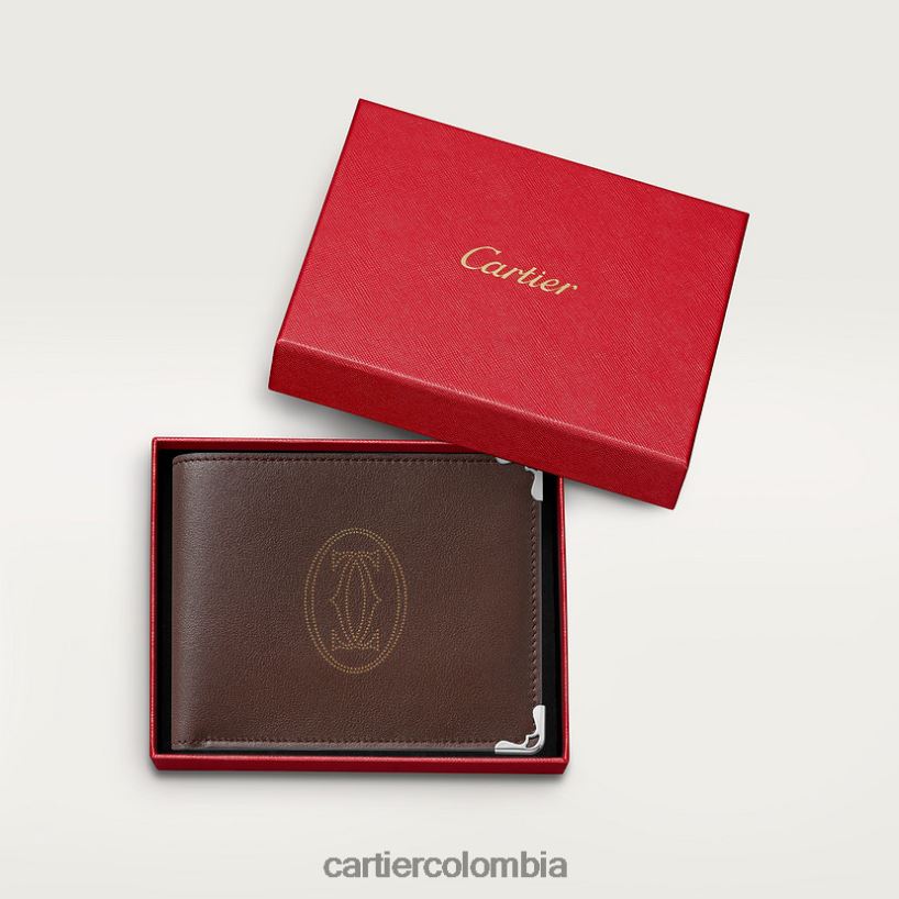 accesorios Cartier Must pequeños artículos de cuero, cartera compacta. elegante V0HXJN1273