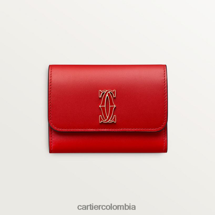 accesorios Cartier c pequeños artículos de cuero, billetera elegante V0HXJN1288