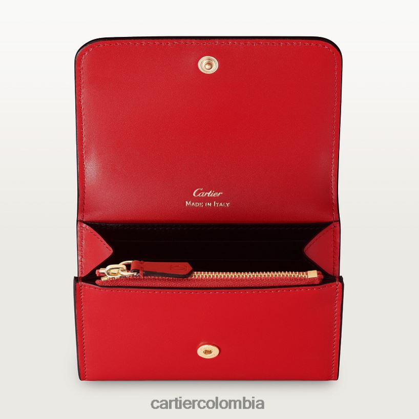 accesorios Cartier c pequeños artículos de cuero, billetera elegante V0HXJN1288