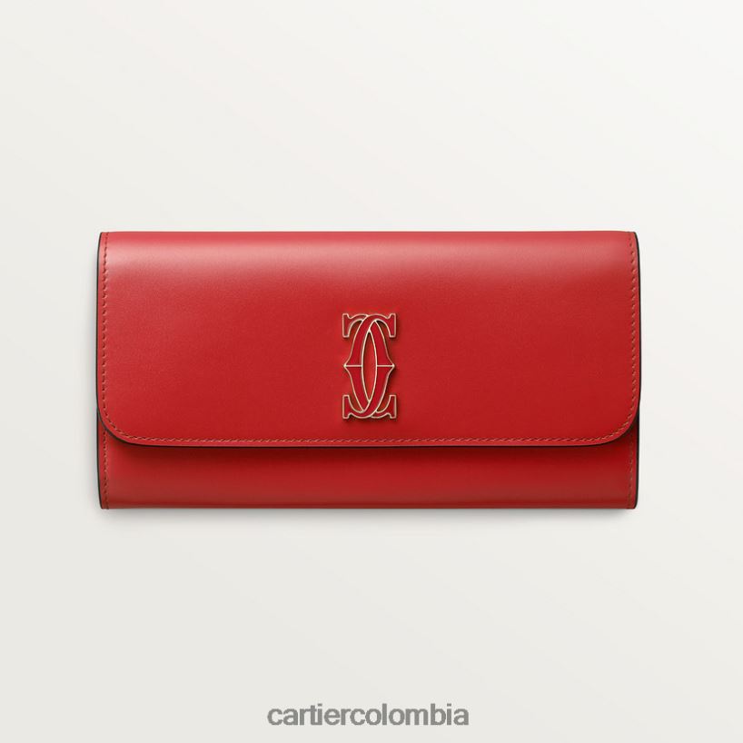 accesorios Cartier c pequeños artículos de cuero, billetera elegante V0HXJN1298