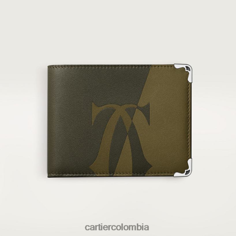 accesorios Cartier cartera compacta para seis tarjetas, imprescindible elegante V0HXJN1290