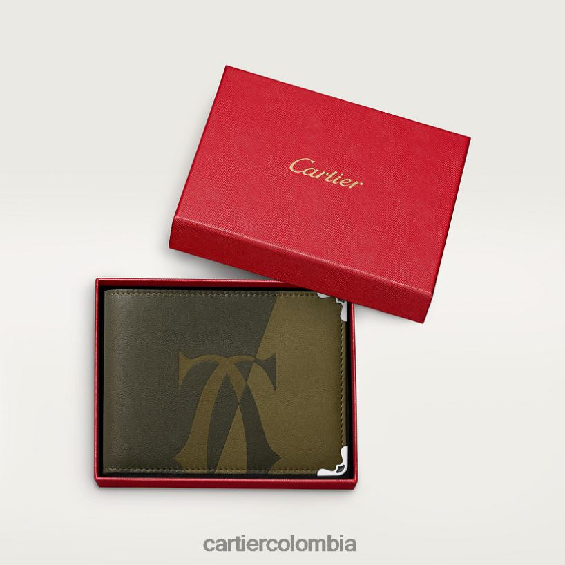 accesorios Cartier cartera compacta para seis tarjetas, imprescindible elegante V0HXJN1290