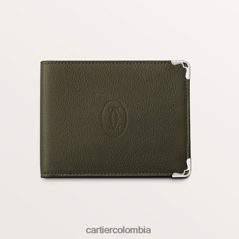 accesorios Cartier cartera compacta para seis tarjetas, imprescindible elegante V0HXJN1295