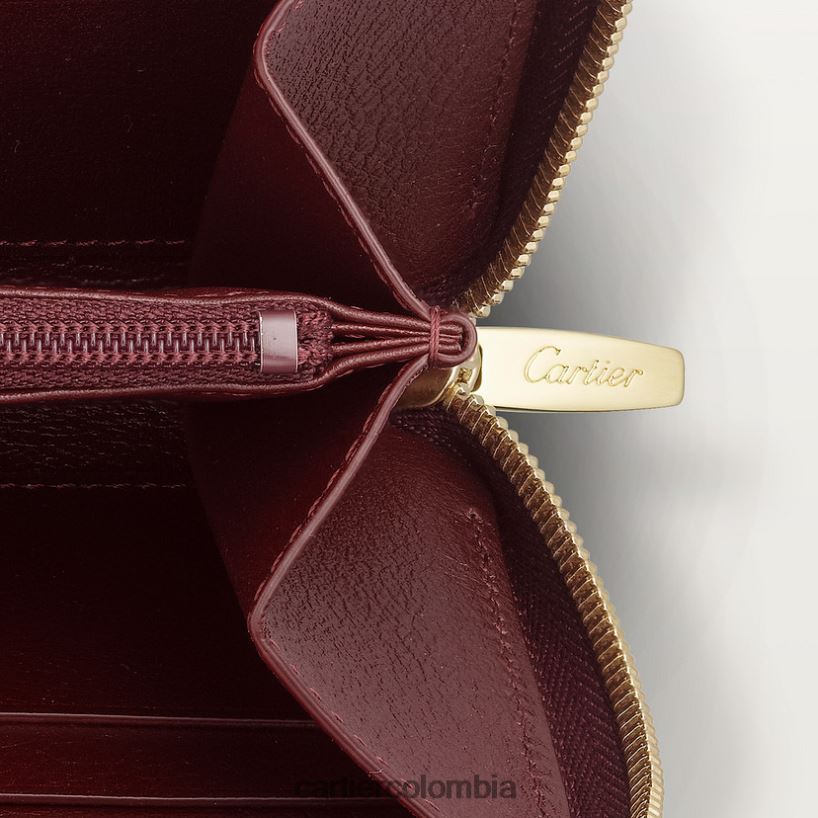 accesorios Cartier cartera internacional con cremallera, imprescindible elegante V0HXJN1245